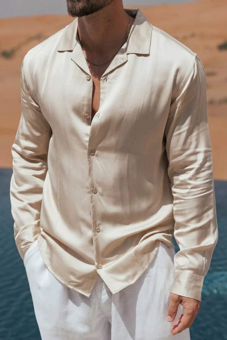 Chemise en satin